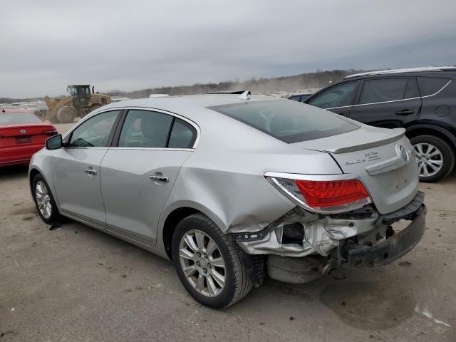 1G4GC5ER2CF168410 - 2012 BUICK LACROSSE SILVER photo 2