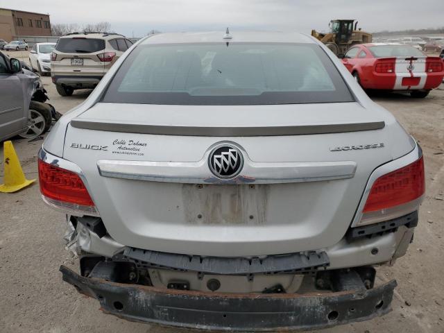 1G4GC5ER2CF168410 - 2012 BUICK LACROSSE SILVER photo 6