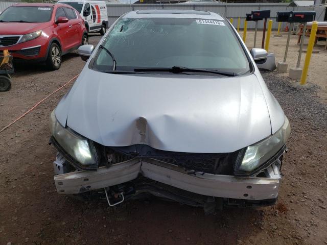 2HGFB2F82FH530859 - 2015 HONDA CIVIC EX SILVER photo 5