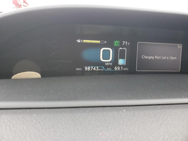 JTDKARFP7J3090620 - 2018 TOYOTA PRIUS PRIM თეთრი ფოტო 9