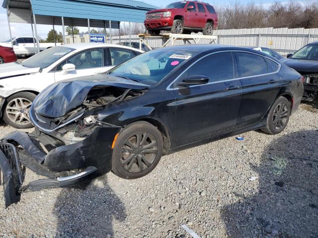 1C3CCCAB9FN598787 - 2015 CHRYSLER 200 LIMITED BLACK photo 1