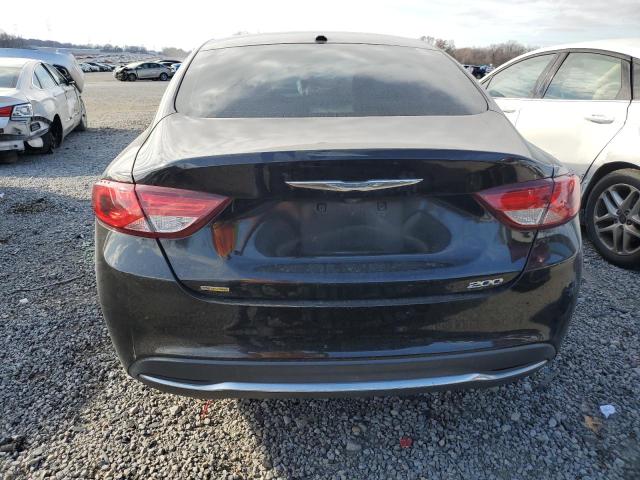 1C3CCCAB9FN598787 - 2015 CHRYSLER 200 LIMITED BLACK photo 6