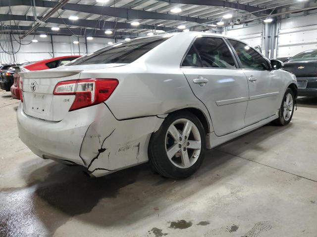 4T1BF1FK2DU249982 - 2013 TOYOTA CAMRY L SILVER photo 3
