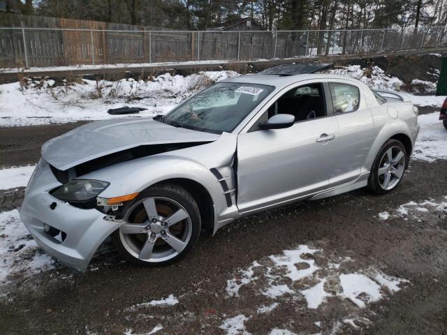 JM1FE173740112351 - 2004 MAZDA RX8 SILVER photo 1