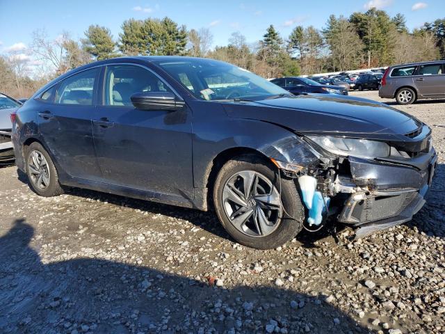 2HGFC2F65KH555874 - 2019 HONDA CIVIC LX GRAY photo 4