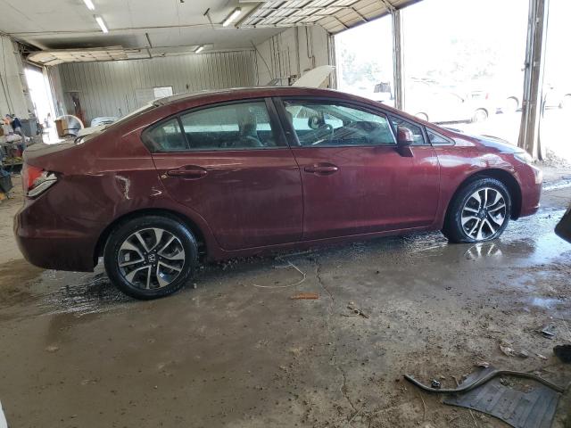 19XFB2F99DE055114 - 2013 HONDA CIVIC EXL Burdeos foto 3