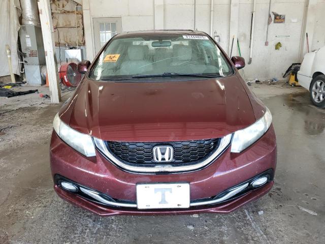 19XFB2F99DE055114 - 2013 HONDA CIVIC EXL Burdeos foto 5