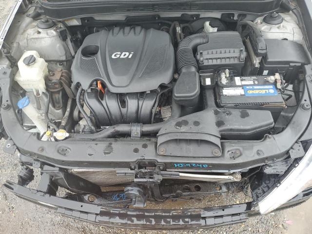 5NPEC4AC8CH367247 - 2012 HYUNDAI SONATA SE Argent photo 11