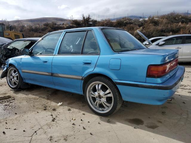 1HGED3550LL010211 - 1990 HONDA CIVIC LX BLUE photo 2