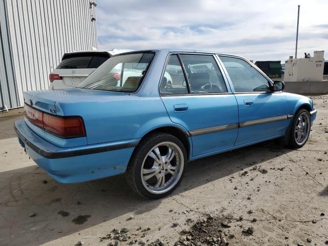 1HGED3550LL010211 - 1990 HONDA CIVIC LX BLUE photo 3