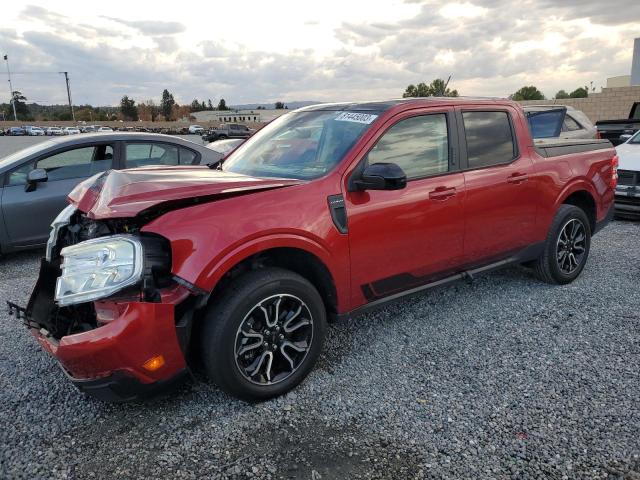 3FTTW8E33NRA38066 - 2022 FORD MAVERICK XL MAROON photo 1