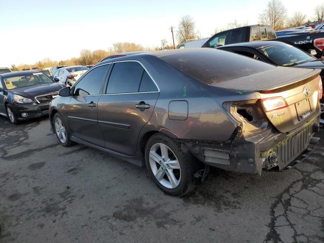 4T1BF1FK4DU297077 - 2013 TOYOTA CAMRY L GRAY photo 2