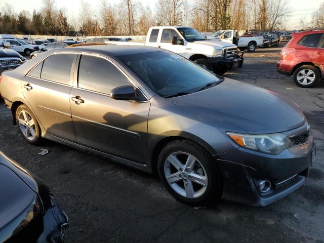 4T1BF1FK4DU297077 - 2013 TOYOTA CAMRY L GRAY photo 4