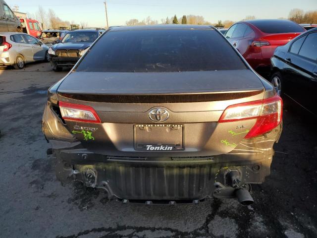 4T1BF1FK4DU297077 - 2013 TOYOTA CAMRY L GRAY photo 6