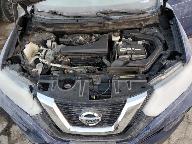 5N1AT2MT8HC784445 - 2017 NISSAN ROGUE S BLUE photo 12