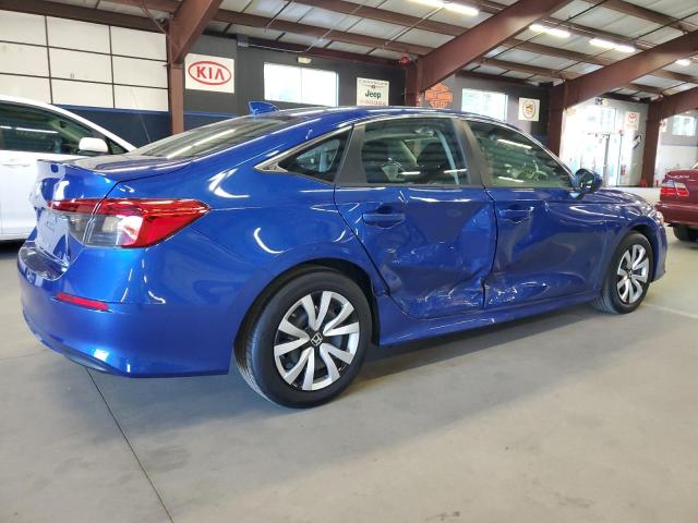 2HGFE2F22NH508538 - 2022 HONDA CIVIC LX BLUE photo 3