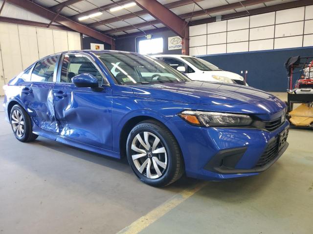 2HGFE2F22NH508538 - 2022 HONDA CIVIC LX BLUE photo 4
