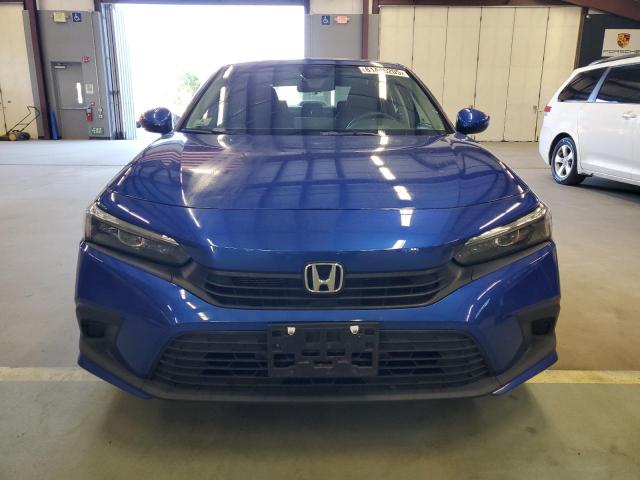2HGFE2F22NH508538 - 2022 HONDA CIVIC LX BLUE photo 5