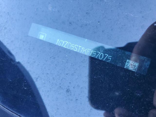 1G1ZD5ST1KF157075 - 2019 CHEVROLET MALIBU LT BLUE photo 12