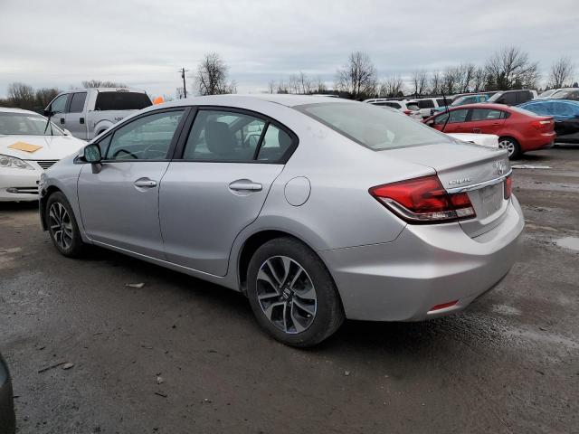 19XFB2F9XDE229451 - 2013 HONDA CIVIC EXL Արծաթագույն լուսանկար 2