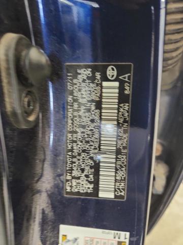 JTDBU4EE8B9152888 - 2011 TOYOTA COROLLA BASE Կապույտ լուսանկար 12