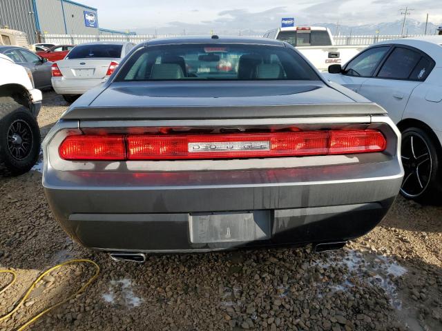 2C3CDYAGXCH148074 - 2012 DODGE CHALLENGER SXT GRAY photo 6