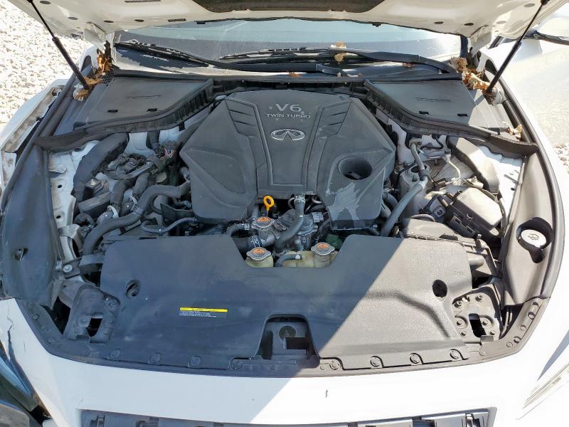 JN1EV7AP0KM541267 - 2019 INFINITI Q50 LUXE WHITE photo 11