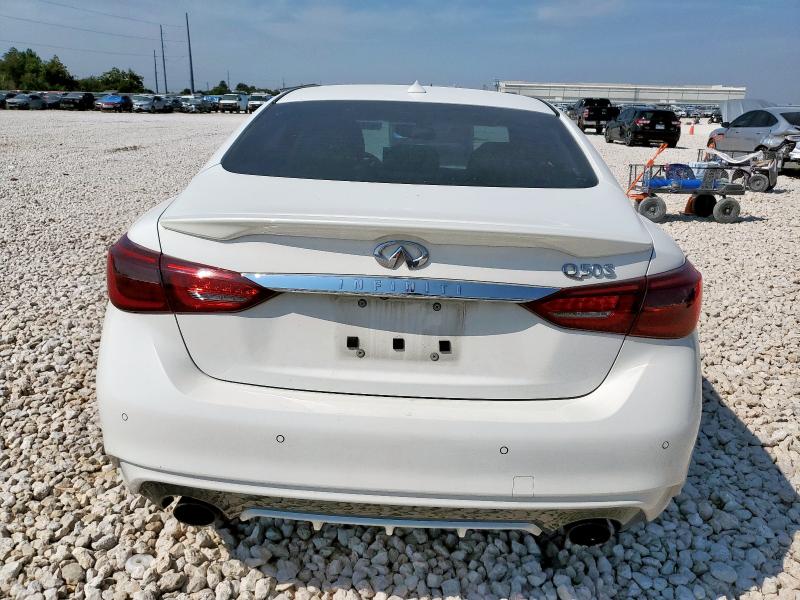 JN1EV7AP0KM541267 - 2019 INFINITI Q50 LUXE WHITE photo 6