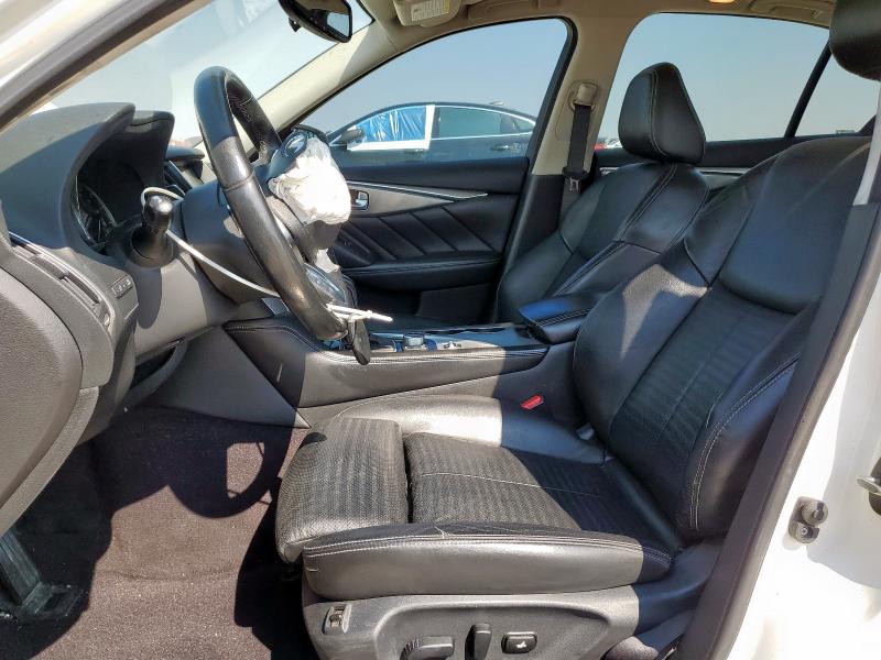 JN1EV7AP0KM541267 - 2019 INFINITI Q50 LUXE WHITE photo 7