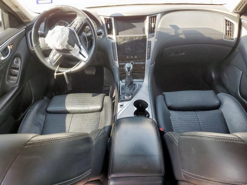 JN1EV7AP0KM541267 - 2019 INFINITI Q50 LUXE WHITE photo 8