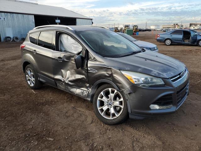 1FMCU0JX3EUC30527 - 2014 FORD ESCAPE TITANIUM GRAY photo 4