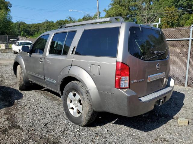 5N1AR18U45C760456 - 2005 NISSAN PATHFINDER LE GRAY photo 2