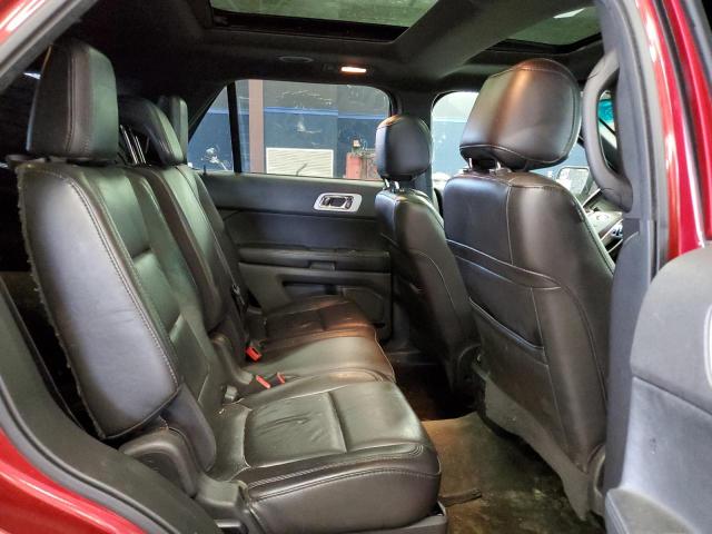 1FM5K8D88EGB08276 - 2014 FORD EXPLORER XLT RED photo 11
