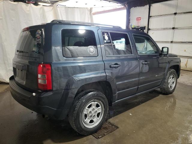 1C4NJRBB4ED841714 - 2014 JEEP PATRIOT SPORT CHARCOAL photo 3