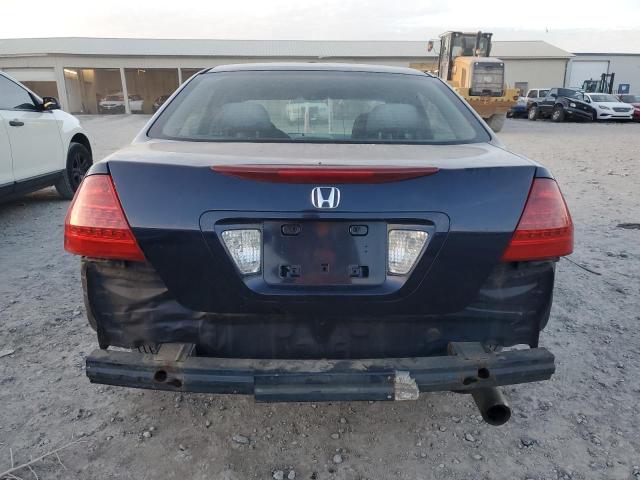 1HGCM56157A095806 - 2007 HONDA ACCORD VALUE BLUE photo 6