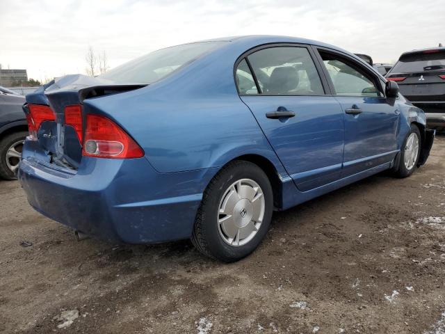 2HGFA16498H020649 - 2008 HONDA CIVIC DX-G BLUE photo 3