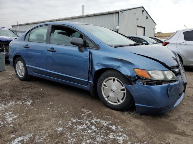 2HGFA16498H020649 - 2008 HONDA CIVIC DX-G BLUE photo 4