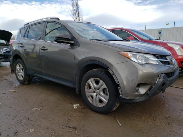 JTMZFREV0ED031439 - 2014 TOYOTA RAV4 LE GRAY photo 4