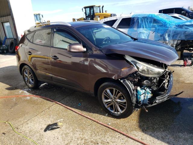 KM8JUCAG1EU916350 - 2014 HYUNDAI TUCSON GLS BROWN photo 4