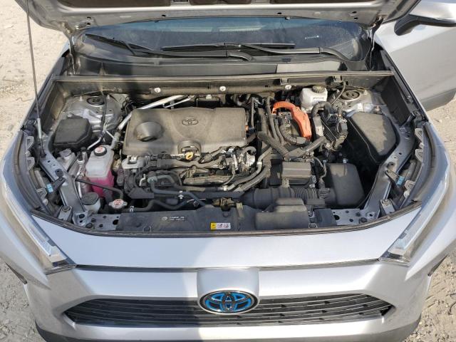 4T3RWRFV2NU050401 - 2022 TOYOTA RAV4 XLE SILVER photo 12
