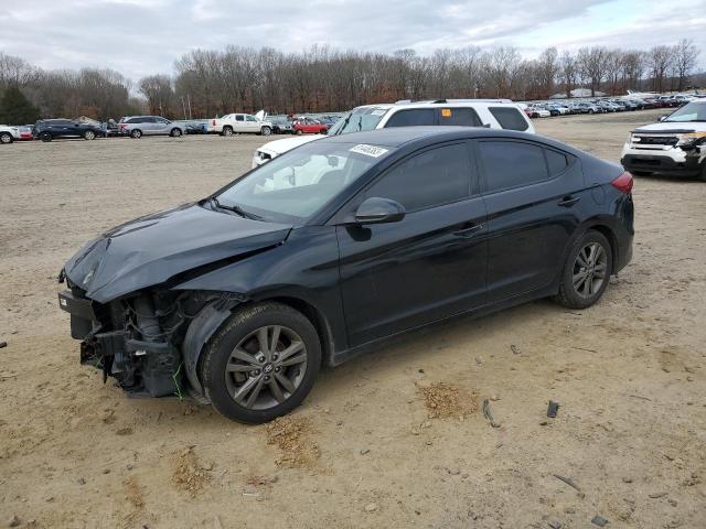 5NPD84LF9JH233512 - 2018 HYUNDAI ELANTRA SEL BLACK photo 1