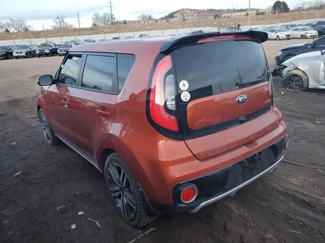 KNDJX3AA6J7553561 - 2018 KIA SOUL ! ORANGE photo 2