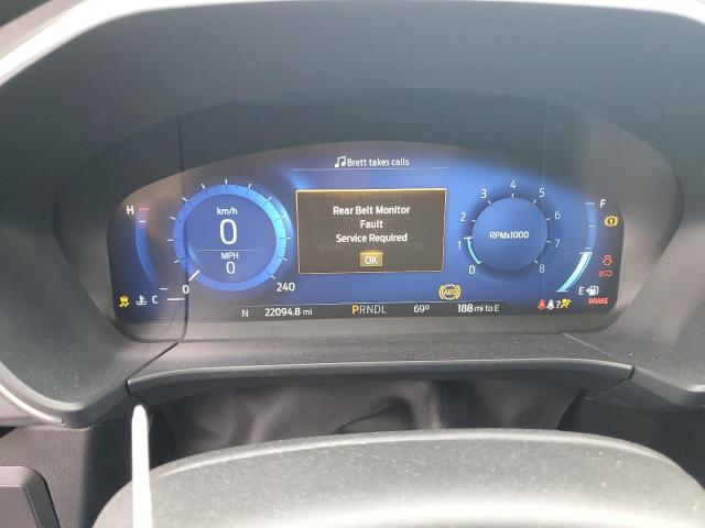 1FMCU9J96NUA98031 - 2022 FORD ESCAPE TITANIUM WHITE photo 9