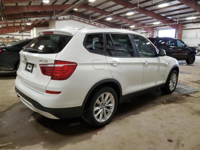 5UXWX9C58F0D56756 - 2015 BMW X3 XDRIVE28I WHITE photo 3