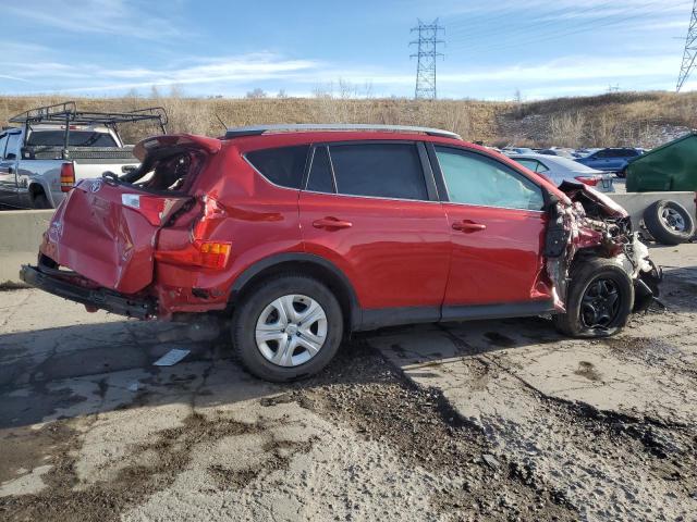 2T3BFREV1FW259133 - 2015 TOYOTA RAV4 LE RED photo 3