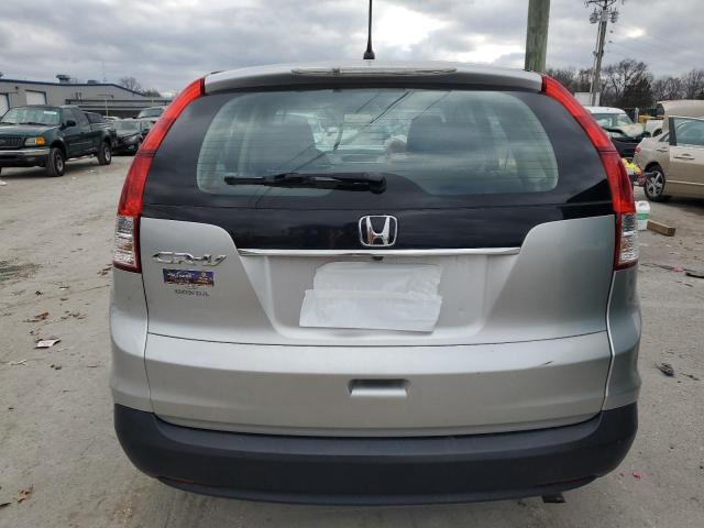 2HKRM3H33CH507722 - 2012 HONDA CR-V LX SILVER photo 6