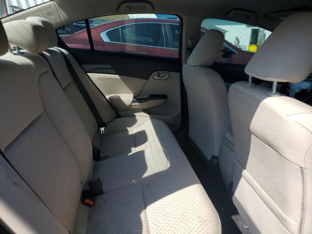 19XFB2F54EE231372 - 2014 HONDA CIVIC LX BURGUNDY photo 10