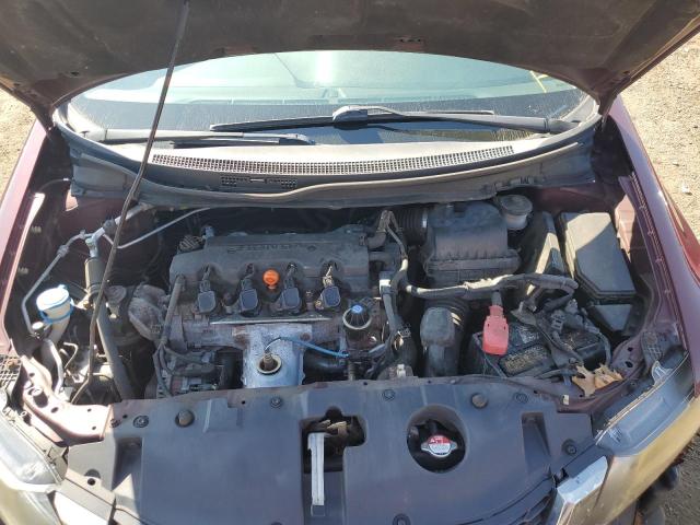 19XFB2F54EE231372 - 2014 HONDA CIVIC LX BURGUNDY photo 11