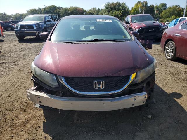 19XFB2F54EE231372 - 2014 HONDA CIVIC LX BURGUNDY photo 5