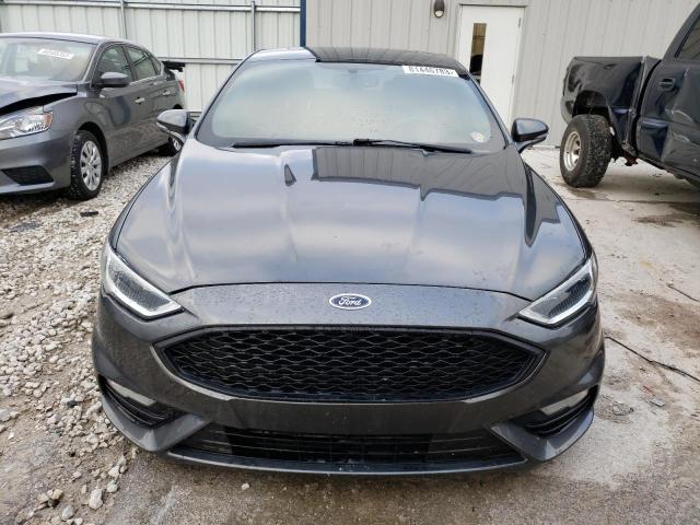 3FA6P0VP8HR308921 - 2017 FORD FUSION SPORT GRAY photo 5